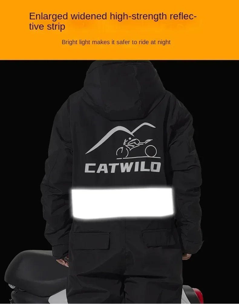 Motorcycle Snow-proof Clothing Cold-proof Electric Vehicle Windbreaker Winter Skiing Fishing and Riding Cold-proof Motorcycle Snow-proof Clothing Cold-proof Electric Vehicle Windbreaker Winter Skiing Fishing and Riding Cold-proof