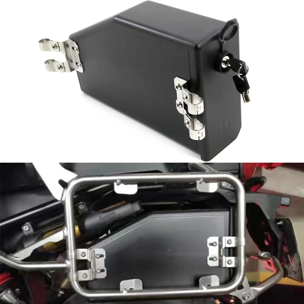 Motorcycle Storage Case Side Bracket Tool Box Accessories For BMW R1200GS R1250GS Adventure ADV F850GS F750GS Benelli Motorcycle Storage Case Side Bracket Tool Box Accessories For BMW R1200GS R1250GS Adventure ADV F850GS F750GS Benelli