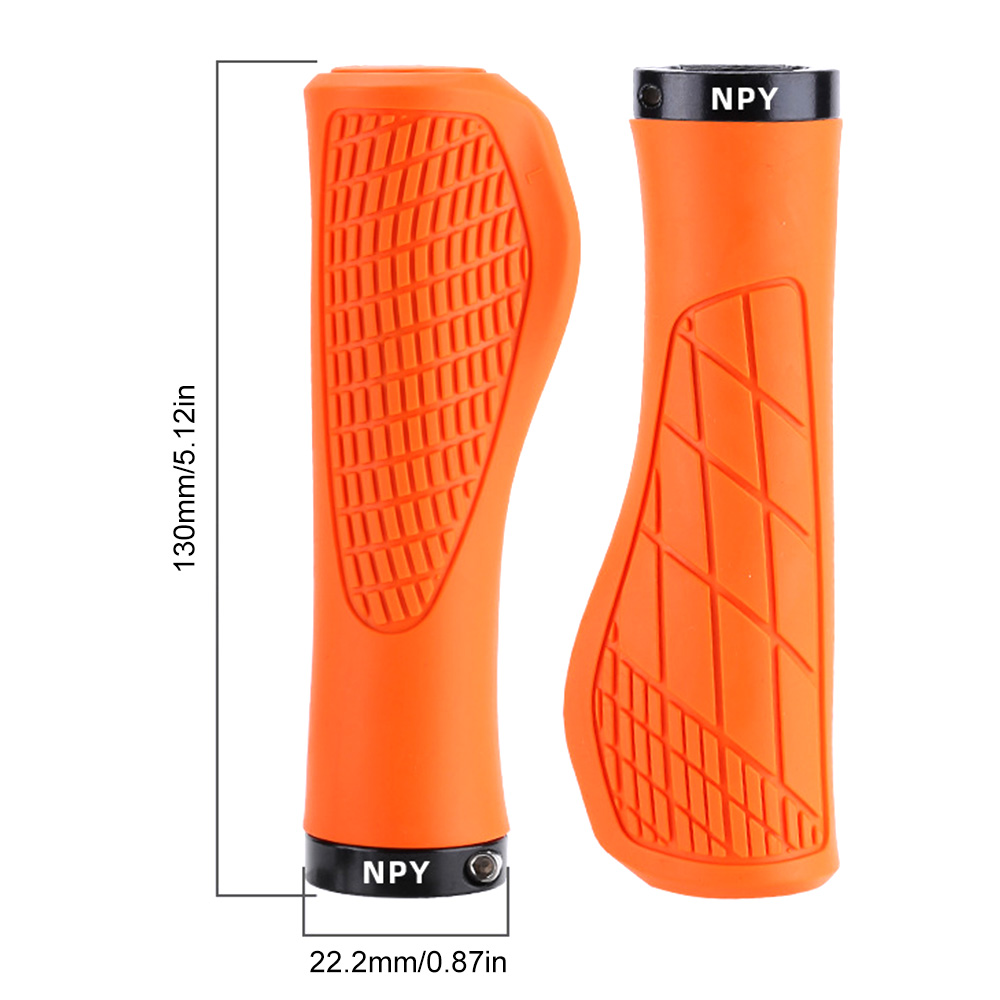 Mountain Bike Rubber Handlebar Grips (2 pcs)