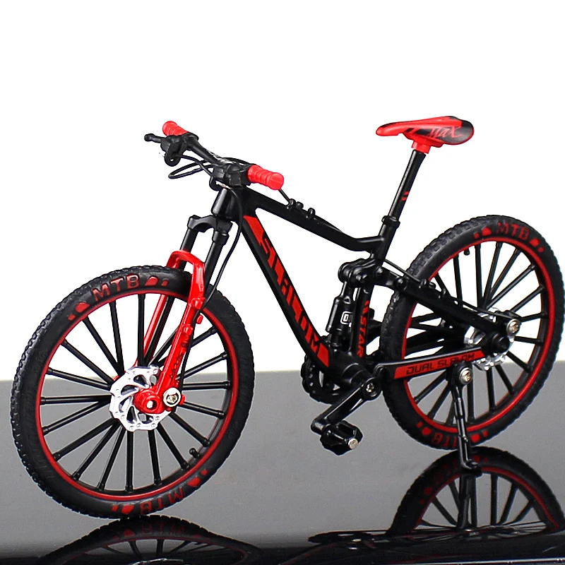 Mountain Bike Toy 1:10 Mini Finger Mountain Bike Diecast Model Alloy Bicycle Simulation Collection Die Casting Racing Mountain Bike Toy 1:10 Mini Finger Mountain Bike Diecast Model Alloy Bicycle Simulation Collection Die Casting Racing
