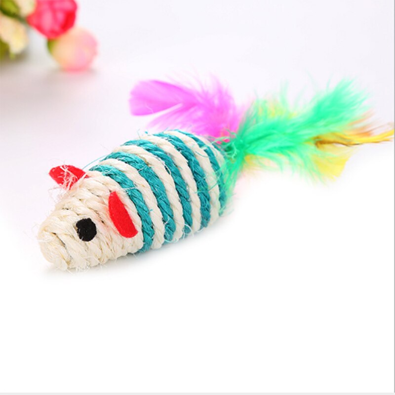 Mouse Cat Toy Sisal Scratching Toy Mouse Cat Toy Sisal Scratching Toy
