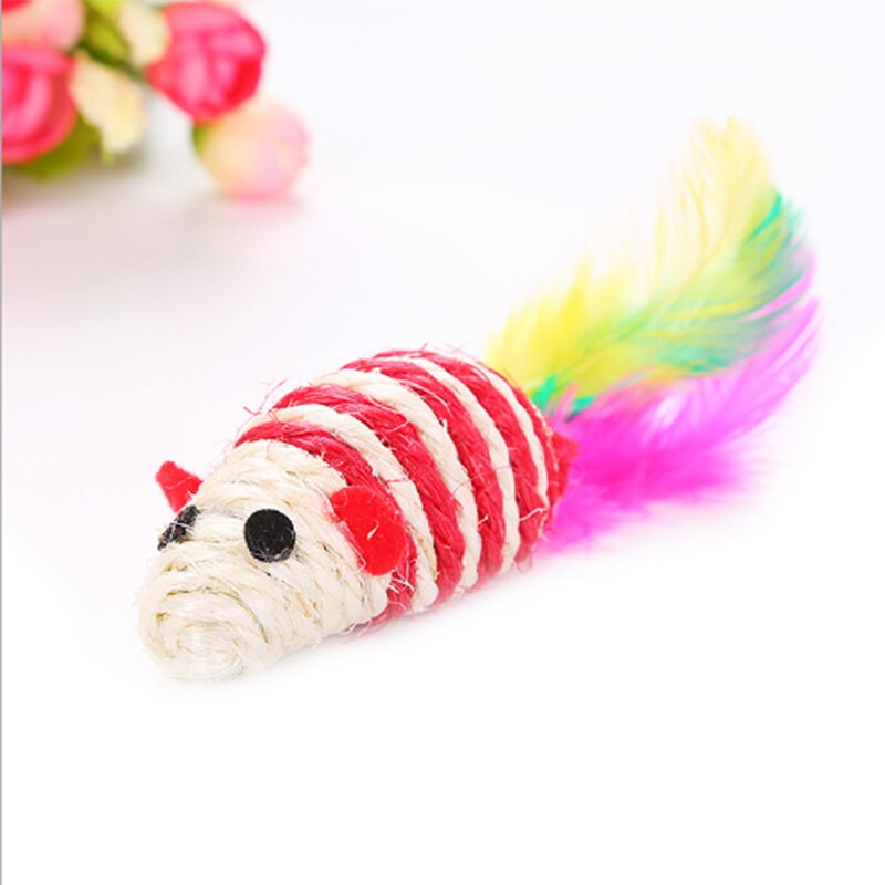 Mouse Cat Toy Sisal Scratching Toy Mouse Cat Toy Sisal Scratching Toy