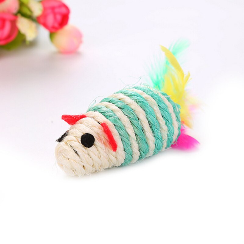 Mouse Cat Toy Sisal Scratching Toy Mouse Cat Toy Sisal Scratching Toy