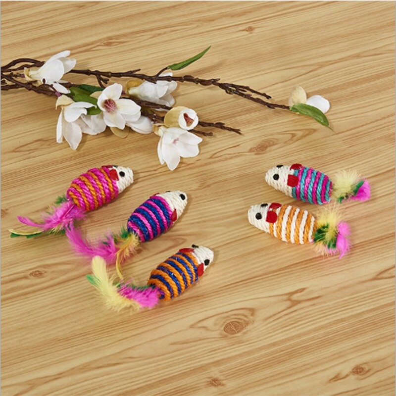 Mouse Cat Toy Sisal Scratching Toy Mouse Cat Toy Sisal Scratching Toy