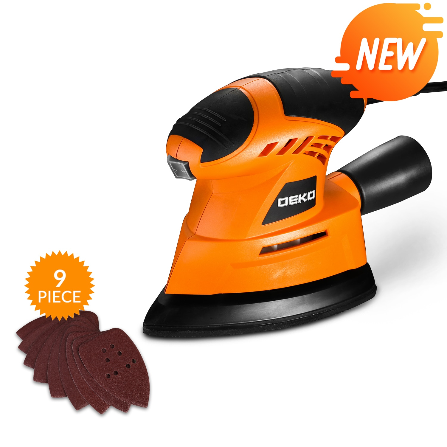 Mouse Sander With Dust Exhaust Pipe Mouse Sander With Dust Exhaust Pipe