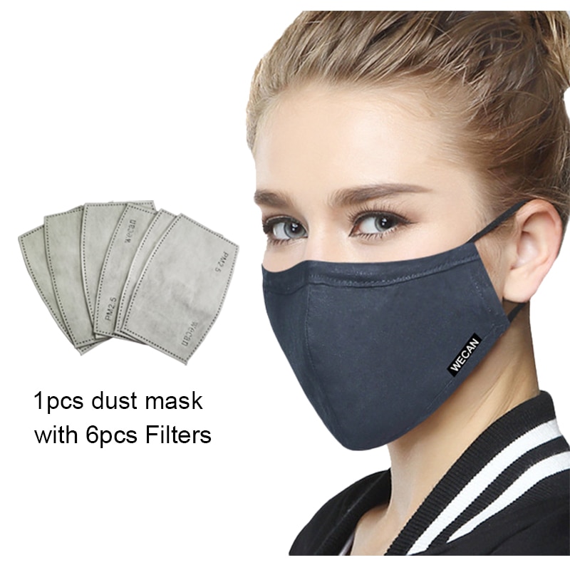 Mouth Mask Anti-Dust Mask with Filters Mouth Mask Anti-Dust Mask with Filters