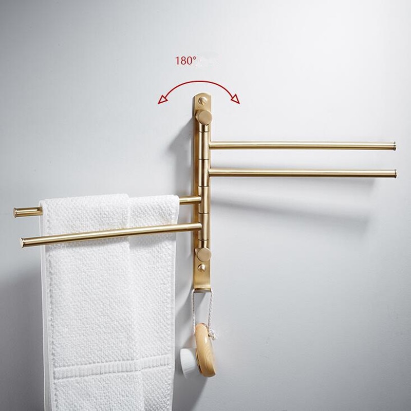 Movable Wall Mounted Towel Bars
