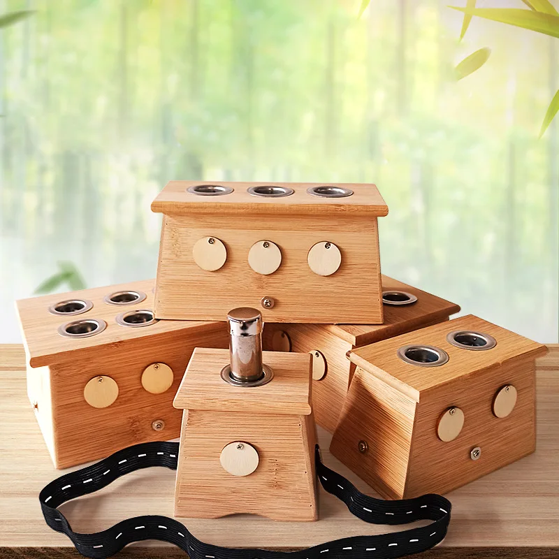 Moxibustion Box Nature Bamboo Burner Warm Acupuntura Massage Therapy Moxa Stick Body Acupoint Massager Health Care Moxibustion Box Nature Bamboo Burner Warm Acupuntura Massage Therapy Moxa Stick Body Acupoint Massager Health Care