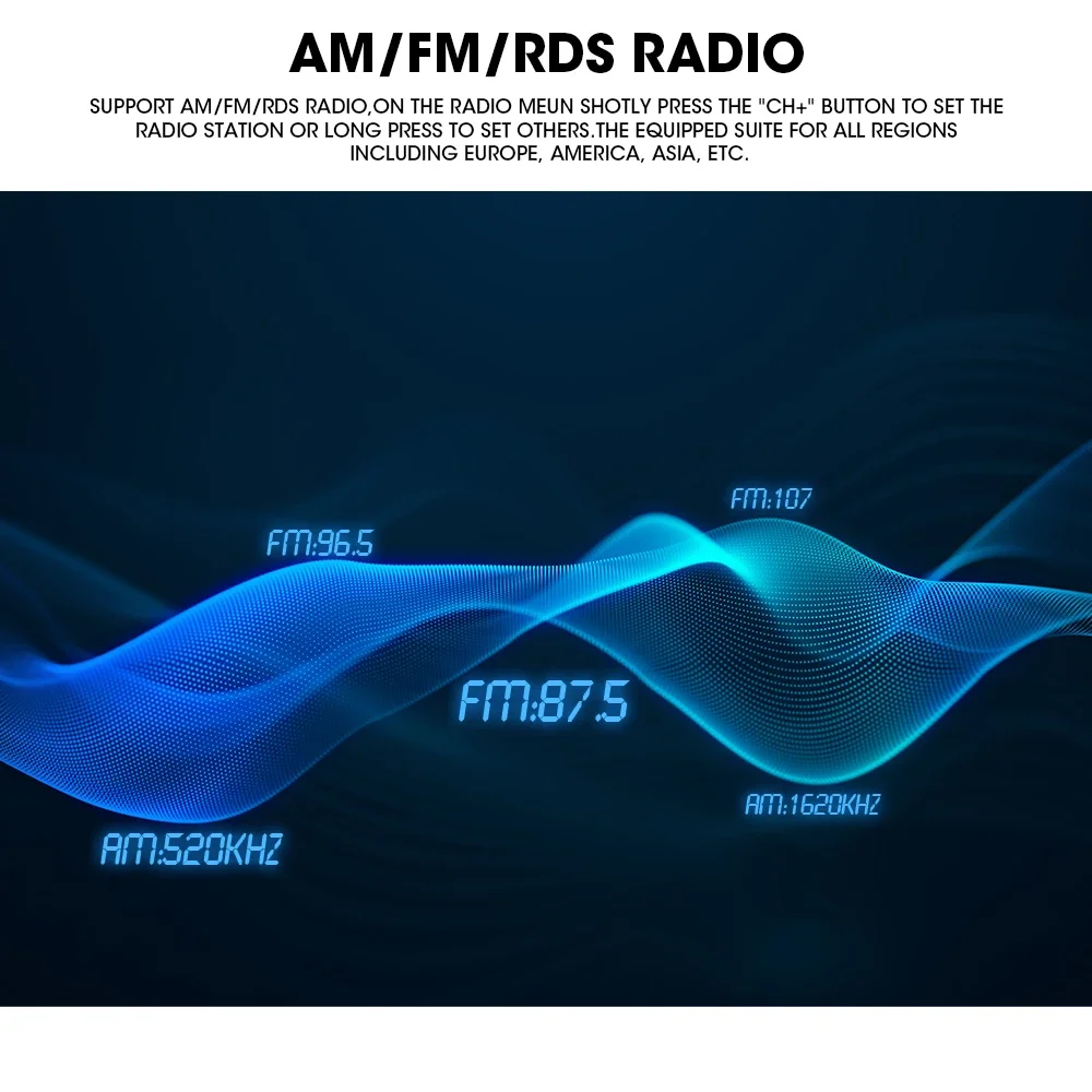 MP5 Marine Stereo Waterproof IPX5 Boat Radio Player Bluetooth FM AM RDS Audio For Yacht Gauge ATV UTV Cart Motorcycle MP5 Marine Stereo Waterproof IPX5 Boat Radio Player Bluetooth FM AM RDS Audio For Yacht Gauge ATV UTV Cart Motorcycle