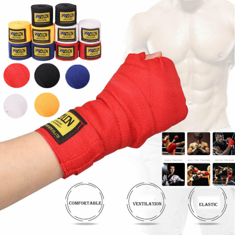 Muay Thai Hand Wraps Sports Equipment (2 pcs) Muay Thai Hand Wraps Sports Equipment (2 pcs)