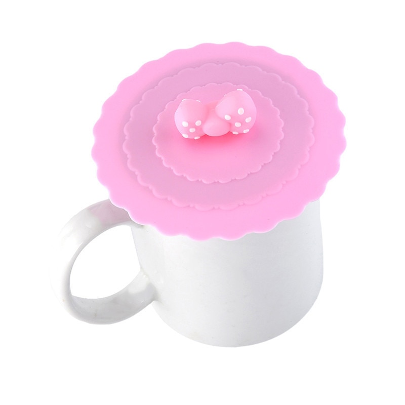 Mug Cover Cute Silicone Cup Lid