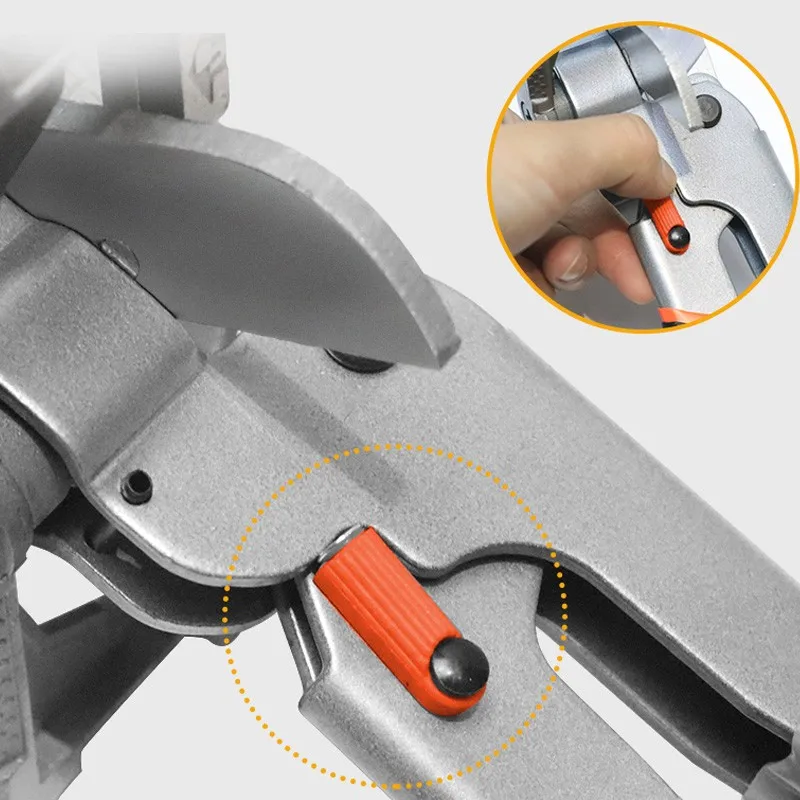 Multi Angle Miter Shear Cutter Adjustable 45-135 Degree Scissors with Replacement Blades Hand Cutting Tools For DIY