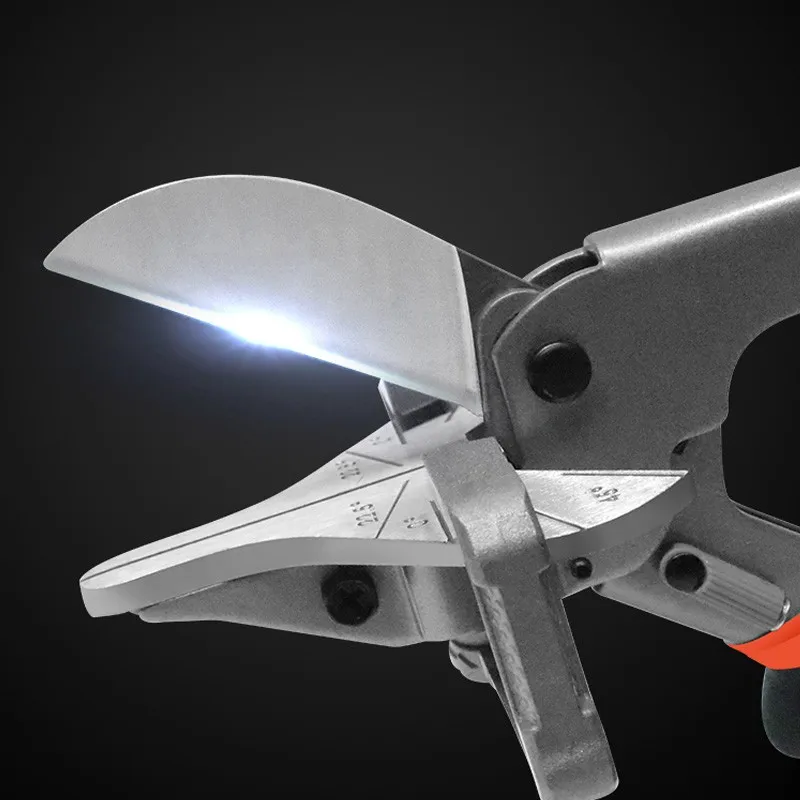 Multi Angle Miter Shear Cutter Adjustable 45-135 Degree Scissors with Replacement Blades Hand Cutting Tools For DIY