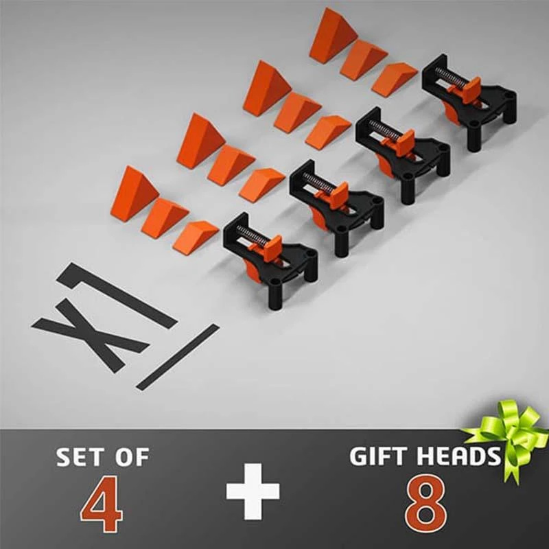Multi Angle Woodworking Corner Clamps (4 pcs)