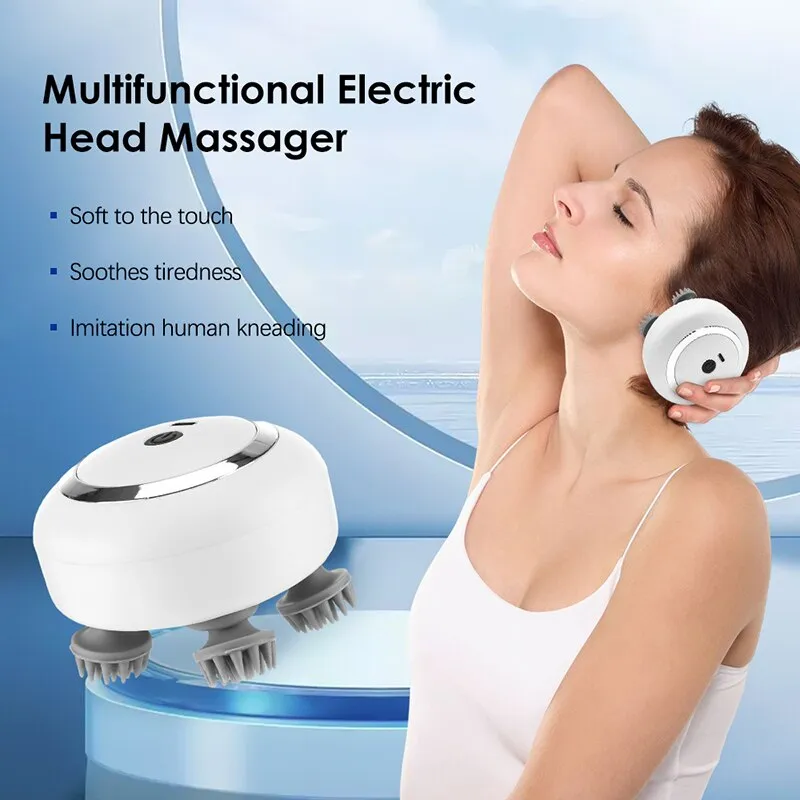 Multi Claw Head Massager Electric Relaxation Shoulder Leg Arm Neck Deep Tissue Head Scalp Kneading Vibrator Multi Claw Head Massager Electric Relaxation Shoulder Leg Arm Neck Deep Tissue Head Scalp Kneading Vibrator