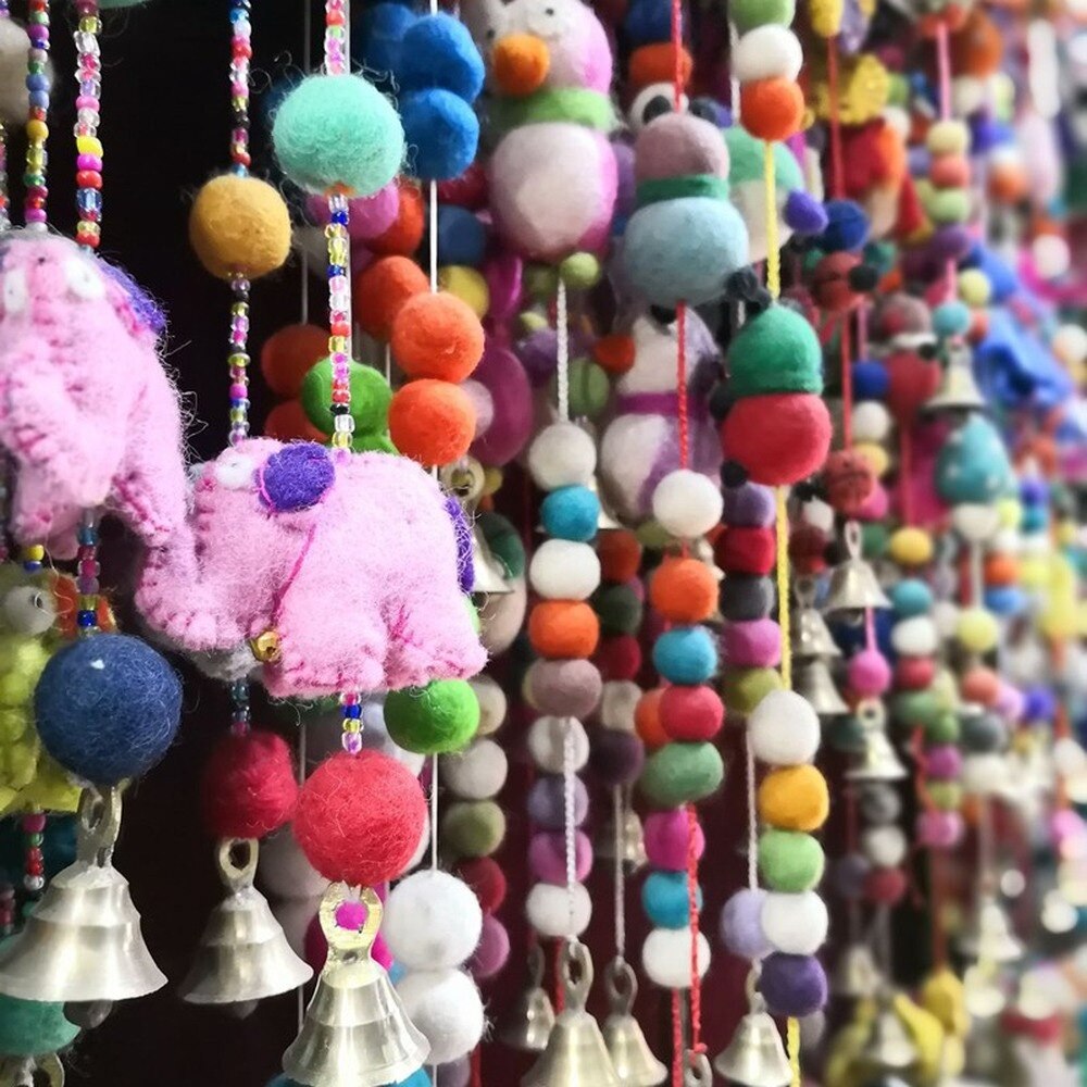Multi Color Felt Wool Balls for Crafts