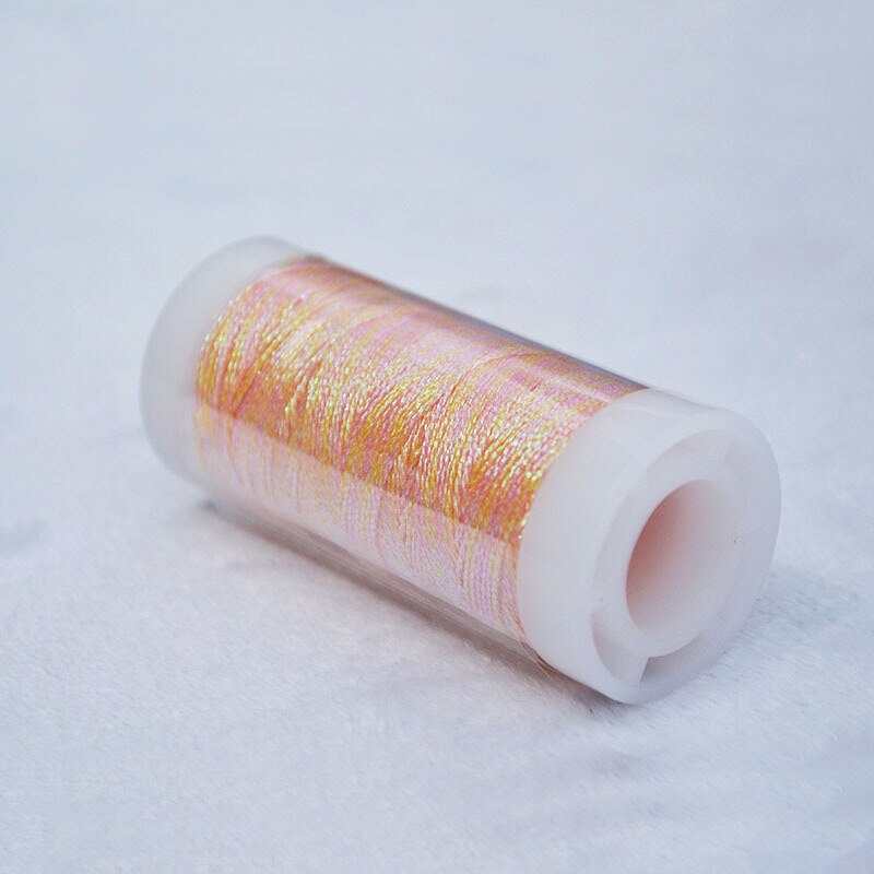 Multi Color Glitter Embroidery Thread