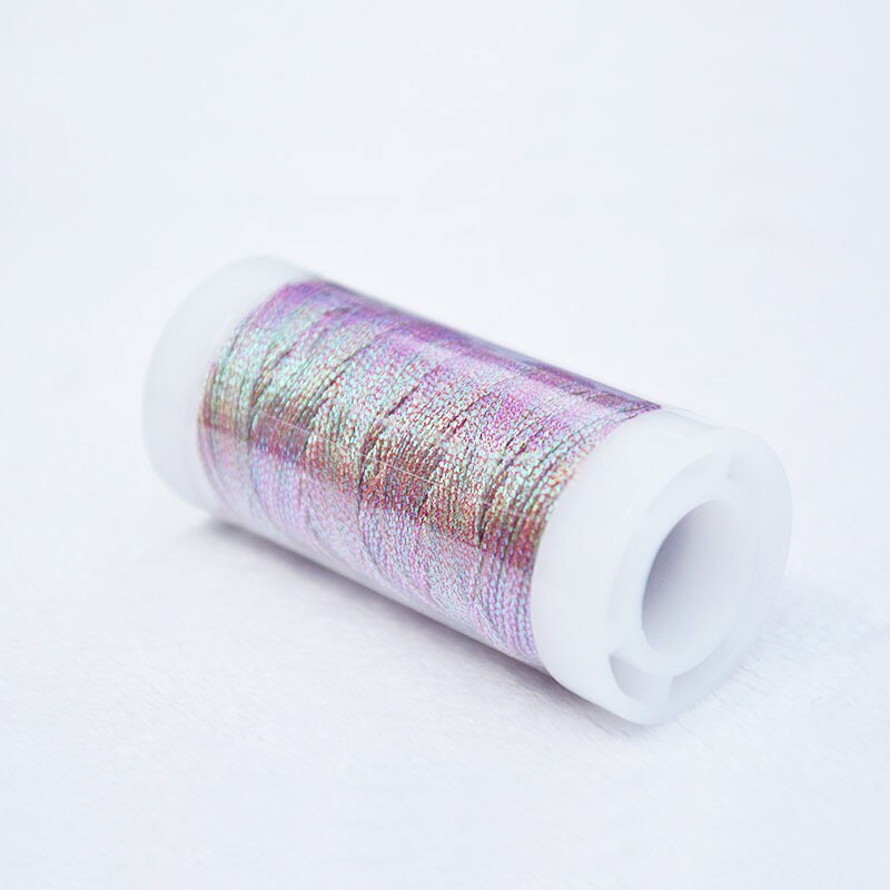 Multi Color Glitter Embroidery Thread