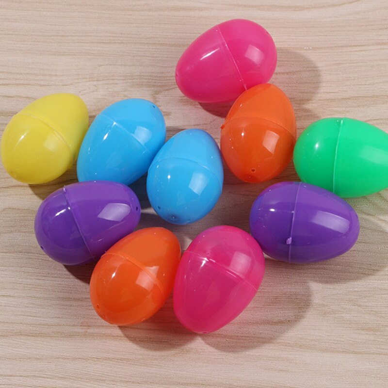 Multi Color Plastic Egg Shells (12pcs)