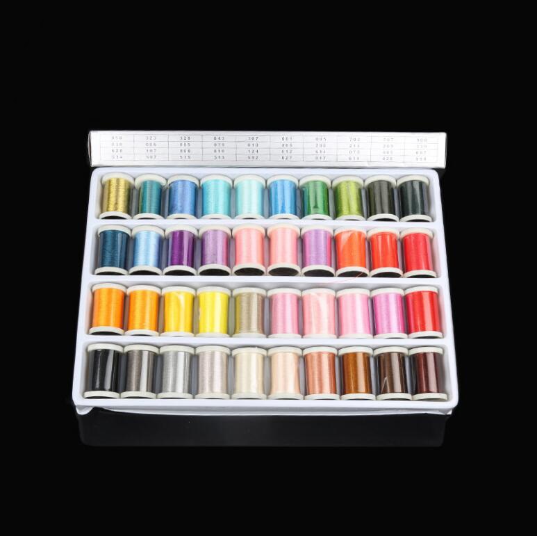 Multi Color Sewing Thread Set (40pcs)