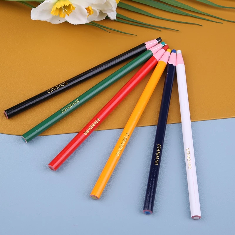 Multi Color Tailors Chalk Pencils (6pcs)