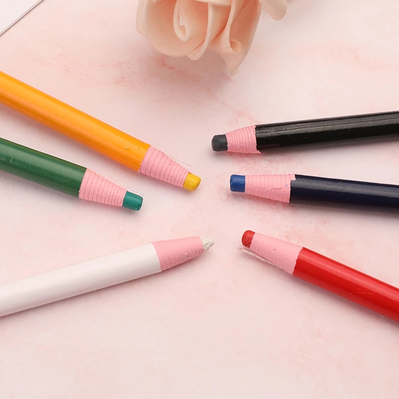 Multi Color Tailors Chalk Pencils (6pcs) Multi Color Tailors Chalk Pencils (6pcs)