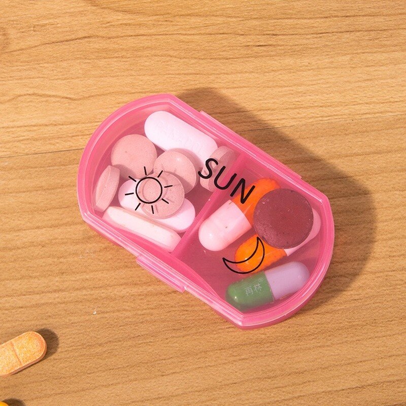 Multi Color Weekly Pill Holder Multi Color Weekly Pill Holder