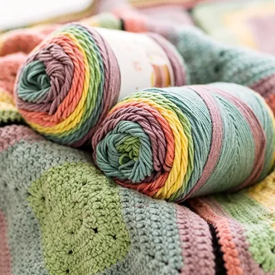 Multi Colored Yarn Rainbow DIY String