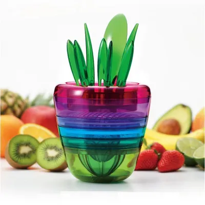 Multi-Function Fruit Vegetable Cutter Slicer Squeezer Plus