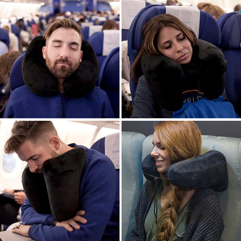 Multi-function Inflatable Travel Neck Pillow Multi-function Inflatable Travel Neck Pillow