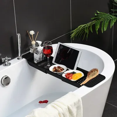 Multi-Function Retractable Bathtub Storage Rack Bath Tray Shelf Tub Towel Storage Shelf Kitchen Sink Drain Holder Multi-Function Retractable Bathtub Storage Rack Bath Tray Shelf Tub Towel Storage Shelf Kitchen Sink Drain Holder