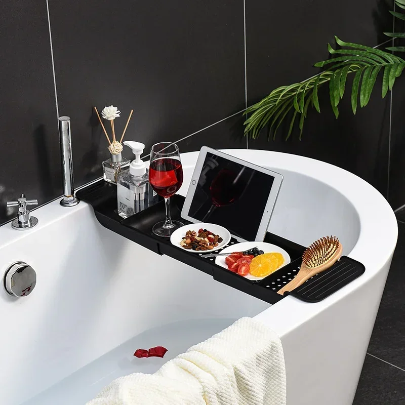 Multi-Function Retractable Bathtub Storage Rack Bath Tray Shelf Tub Towel Storage Shelf Kitchen Sink Drain Holder Multi-Function Retractable Bathtub Storage Rack Bath Tray Shelf Tub Towel Storage Shelf Kitchen Sink Drain Holder