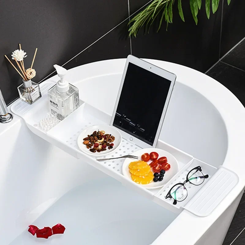 Multi-Function Retractable Bathtub Storage Rack Bath Tray Shelf Tub Towel Storage Shelf Kitchen Sink Drain Holder Multi-Function Retractable Bathtub Storage Rack Bath Tray Shelf Tub Towel Storage Shelf Kitchen Sink Drain Holder
