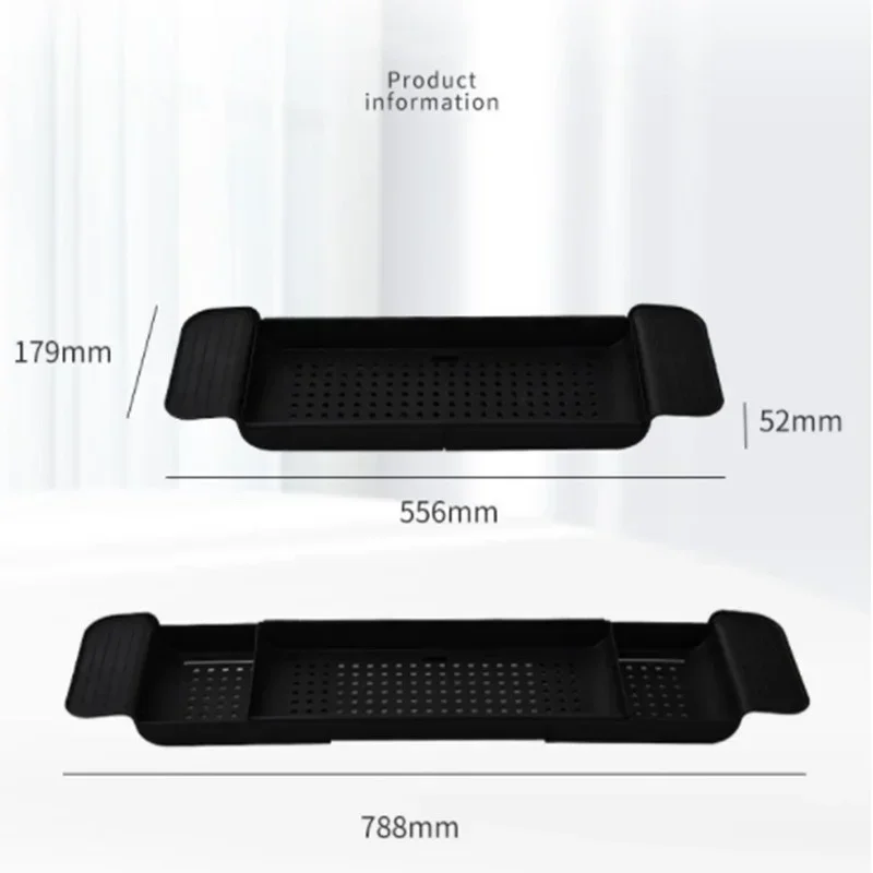 Multi-Function Retractable Bathtub Storage Rack Bath Tray Shelf Tub Towel Storage Shelf Kitchen Sink Drain Holder Multi-Function Retractable Bathtub Storage Rack Bath Tray Shelf Tub Towel Storage Shelf Kitchen Sink Drain Holder
