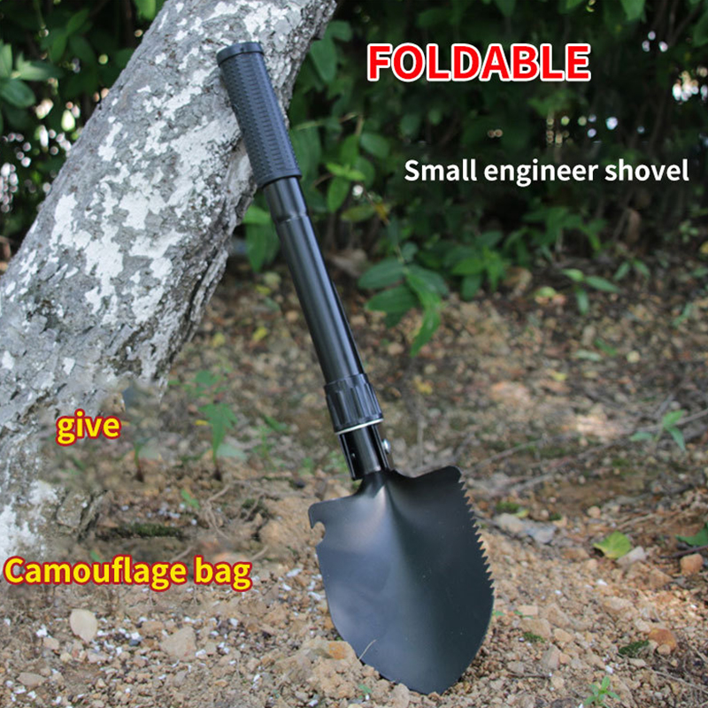 Multi Functional Foldable Portable Truck Mounted Engineer Shovel Camping Outdoor Shovel Self Defense Survival Tool Multi Functional Foldable Portable Truck Mounted Engineer Shovel Camping Outdoor Shovel Self Defense Survival Tool