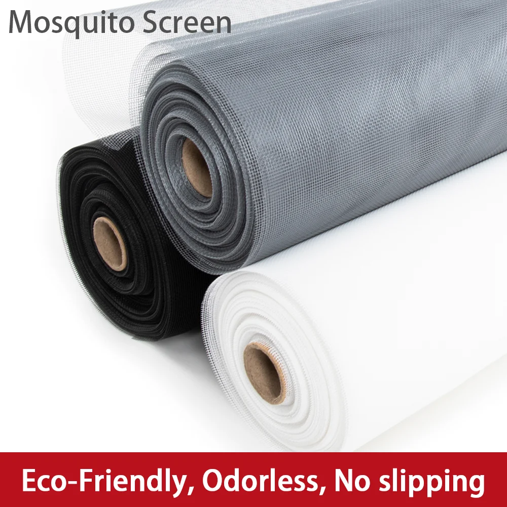 Multi Functional Mosquito Screen Mesh Roll Durable Cuttable Customizable Size Large Coverage Perfect for Home and