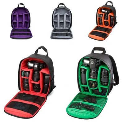 Multi Functional Outdoor Camera Backpack Video Digital Shoulder Camera Bag Bag Waterproof Camera Photo Bag Case for