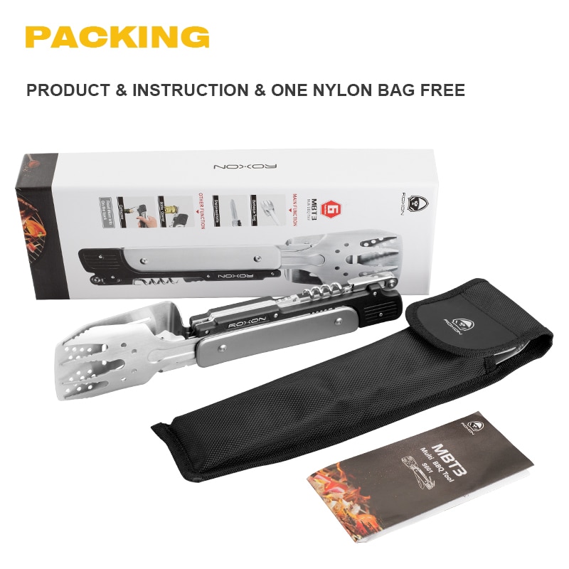 Multi Functional Spatula Tongs for Grilling
