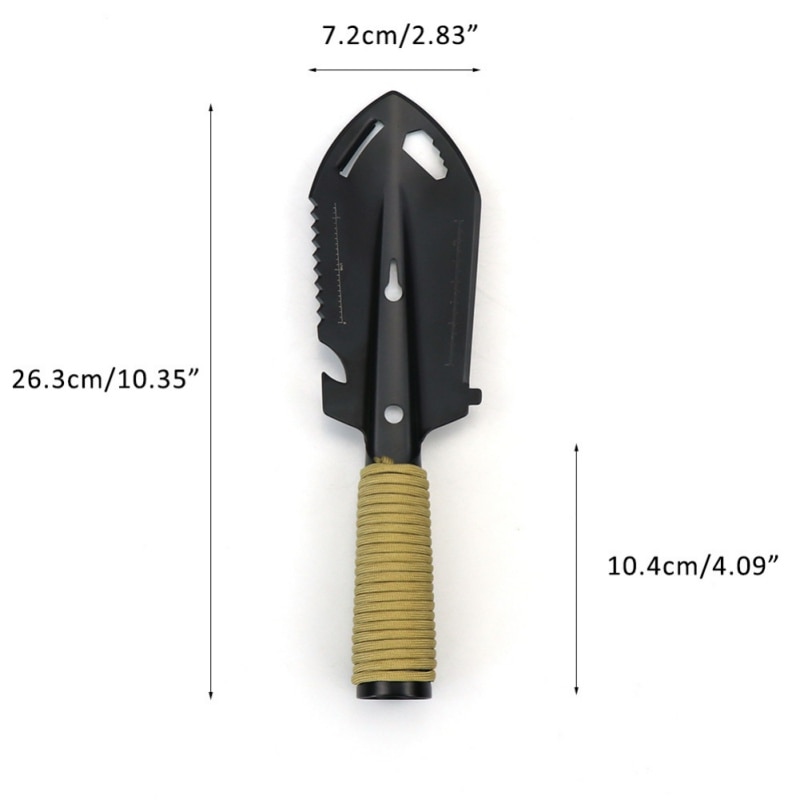 Multi Functional Steel Camping Trowel