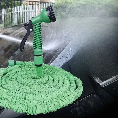 Multi-Functional Telescopic Water Hose 15M Multi-Specification High-Pressure Cleaning Gun Household Gardening Tools Multi-Functional Telescopic Water Hose 15M Multi-Specification High-Pressure Cleaning Gun Household Gardening Tools