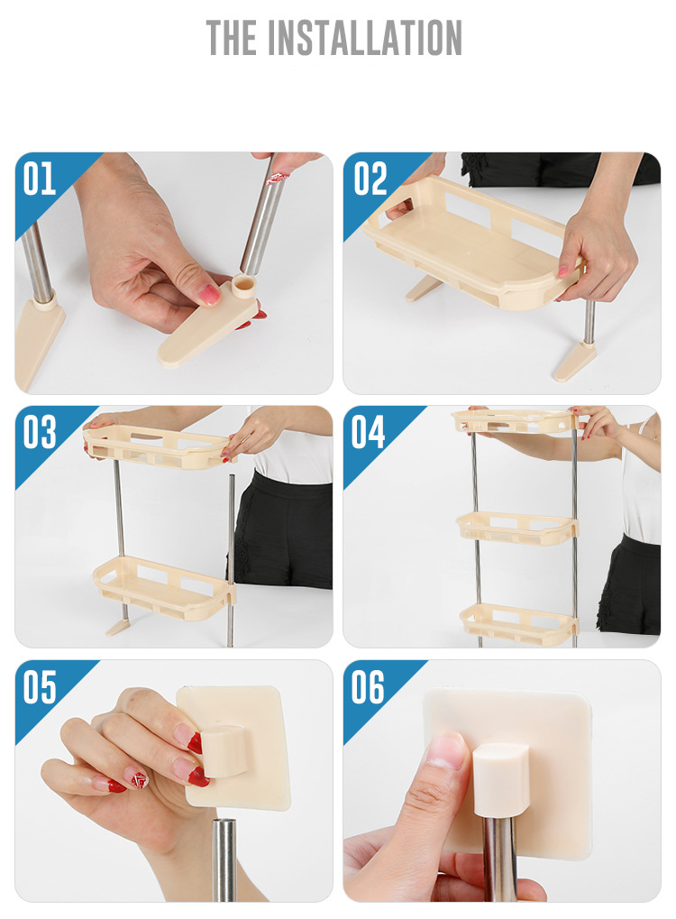 Multi Functional Toilet Storage Rack