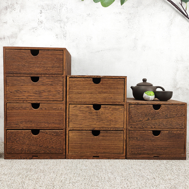 Multi Layer Wooden Box with Drawers Multi Layer Wooden Box with Drawers