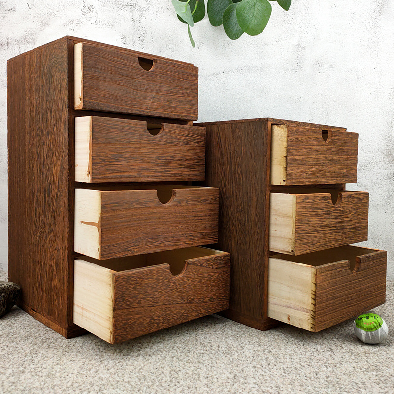 Multi Layer Wooden Box with Drawers Multi Layer Wooden Box with Drawers