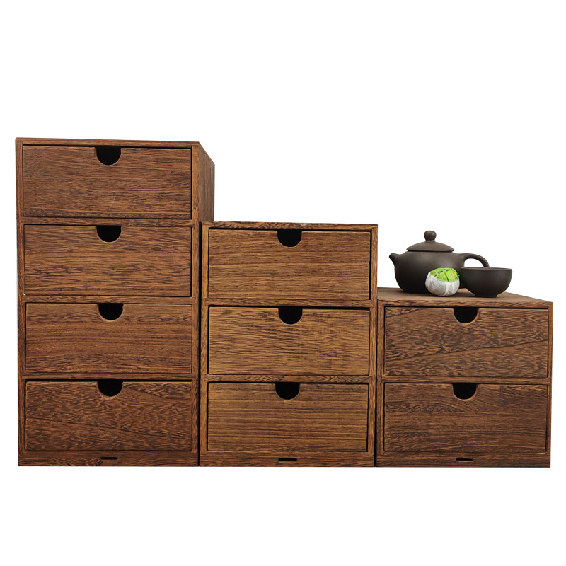 Multi Layer Wooden Box with Drawers Multi Layer Wooden Box with Drawers