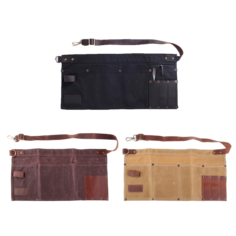 Multi Pocket Canvas Waist Apron Multi Pocket Canvas Waist Apron