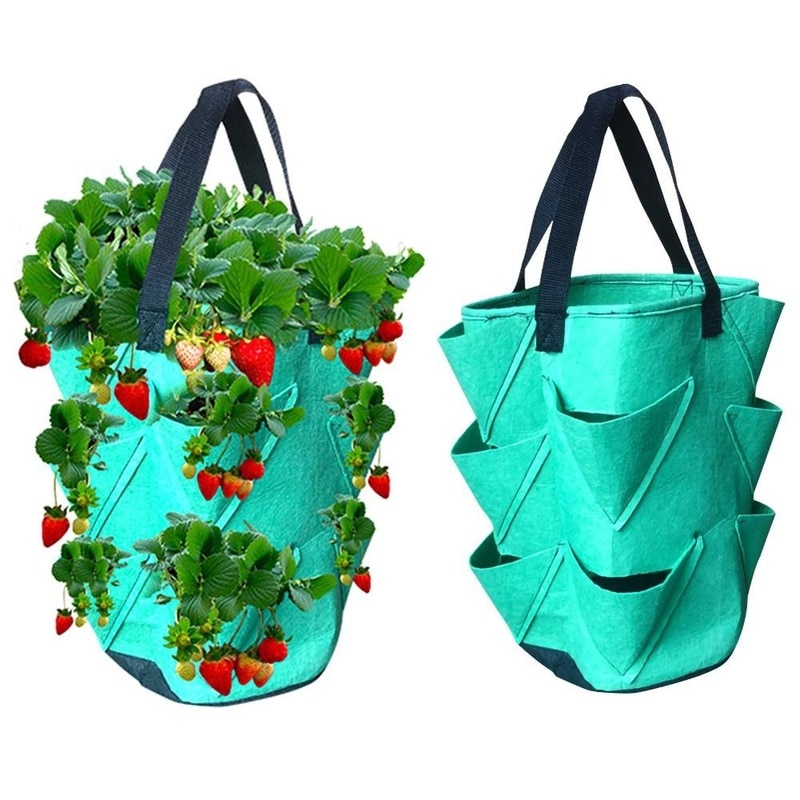 Multi Pocket Hanging Strawberry Planter