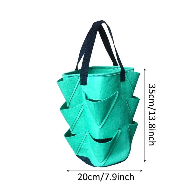 Multi Pocket Hanging Strawberry Planter