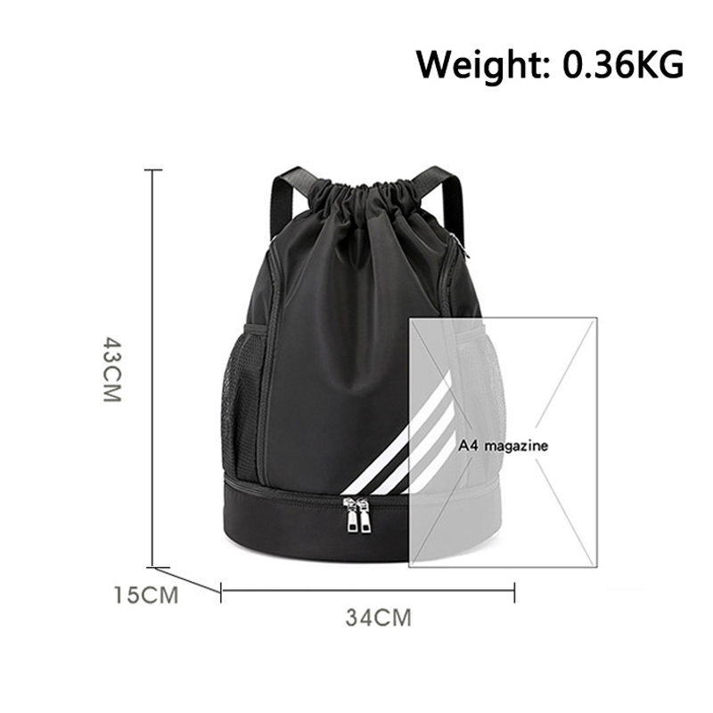 Multi Pocket Waterproof Drawstring Bag