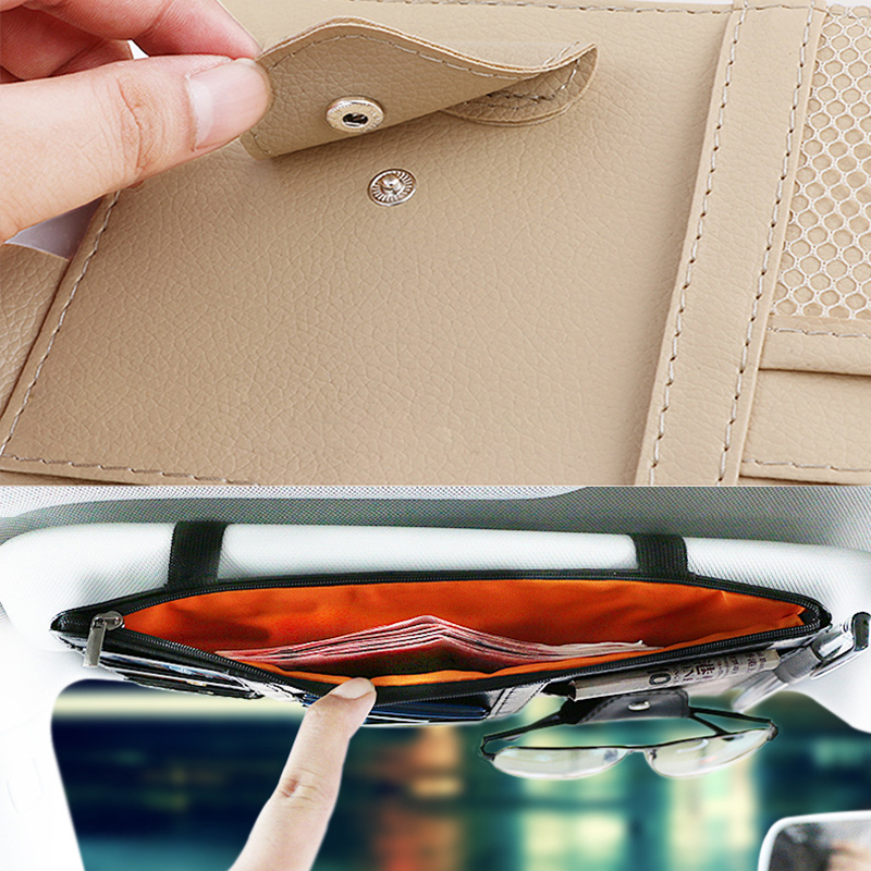 Multi Pockets Car Sun Visor Organizer Multi Pockets Car Sun Visor Organizer