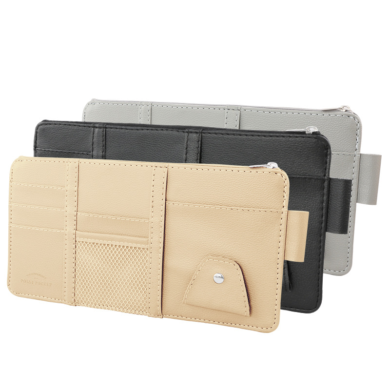 Multi Pockets Car Sun Visor Organizer Multi Pockets Car Sun Visor Organizer